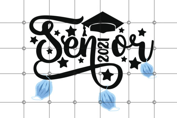2021 Senior Graduated Silhouette