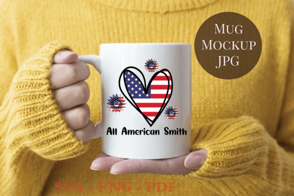 4th of July, All American Smith SVG File