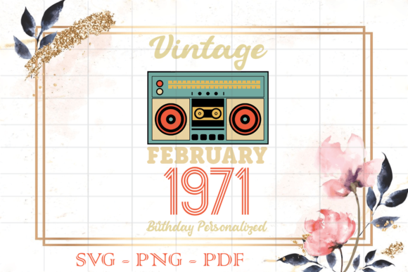 Best Vintage Birthday Gift, Vintage 1971