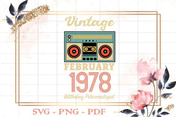 Best Vintage Birthday Gift, Vintage 1978
