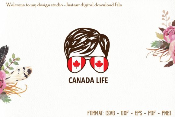 Canada Boy Life Svg, Canada Day Svg