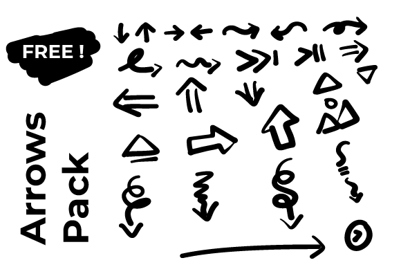 Doodle Collection of Arrows