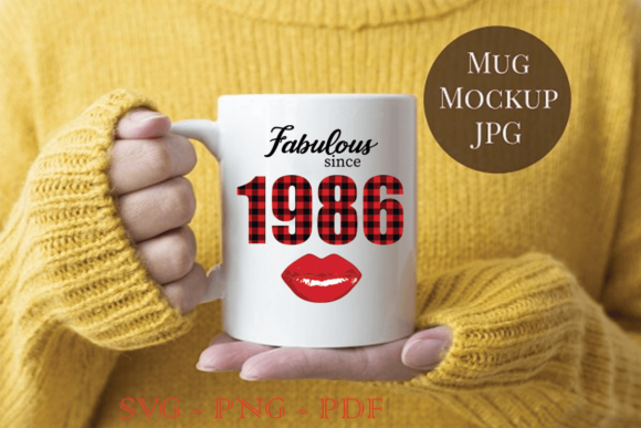 Fabulous Since 1986 SVG, Birthday Gift