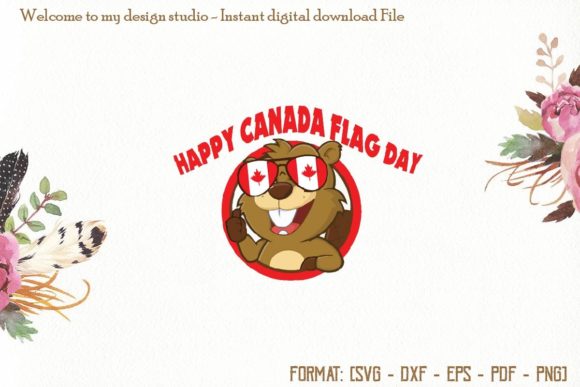 Happy Canada Flag Day Svg, Canada Svg