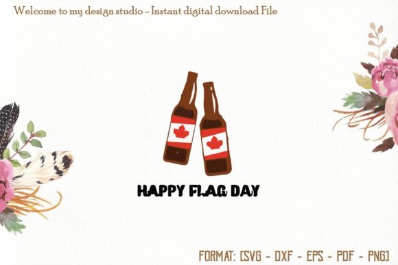 Happy Flag Day Svg, Canada Day Svg