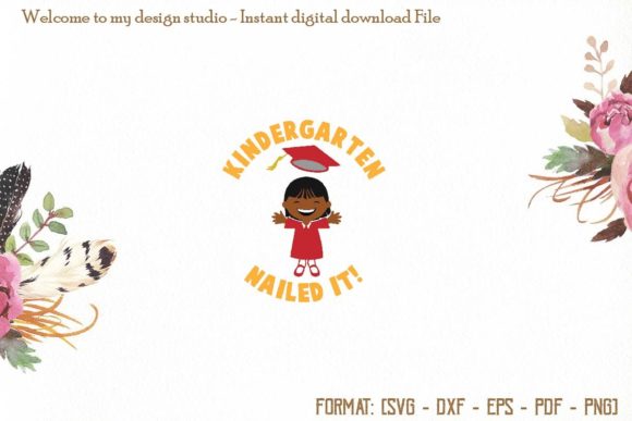 Kindergarten Nailed It Svg