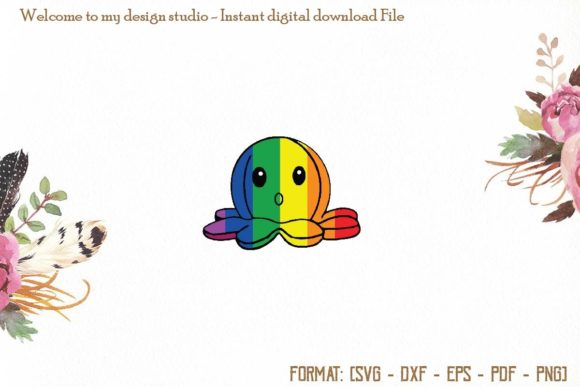 Octopus LGBT Svg Review