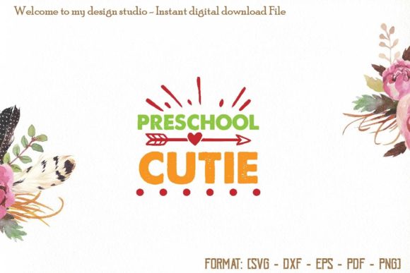 Preschool Cutie Svg