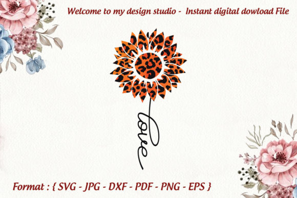 Sunflower Love Trending Svg, Love Svg